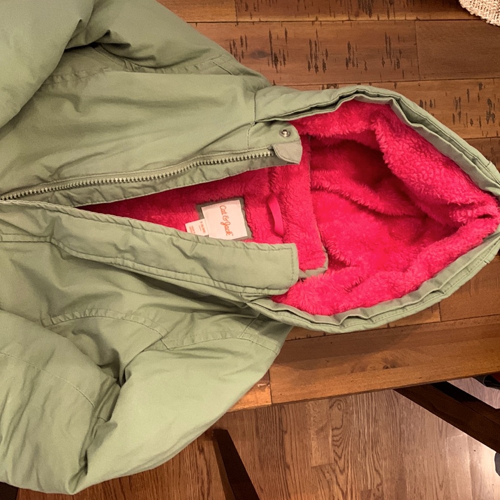 Cat and Jack girls winter jacket ( parka) size 10/12